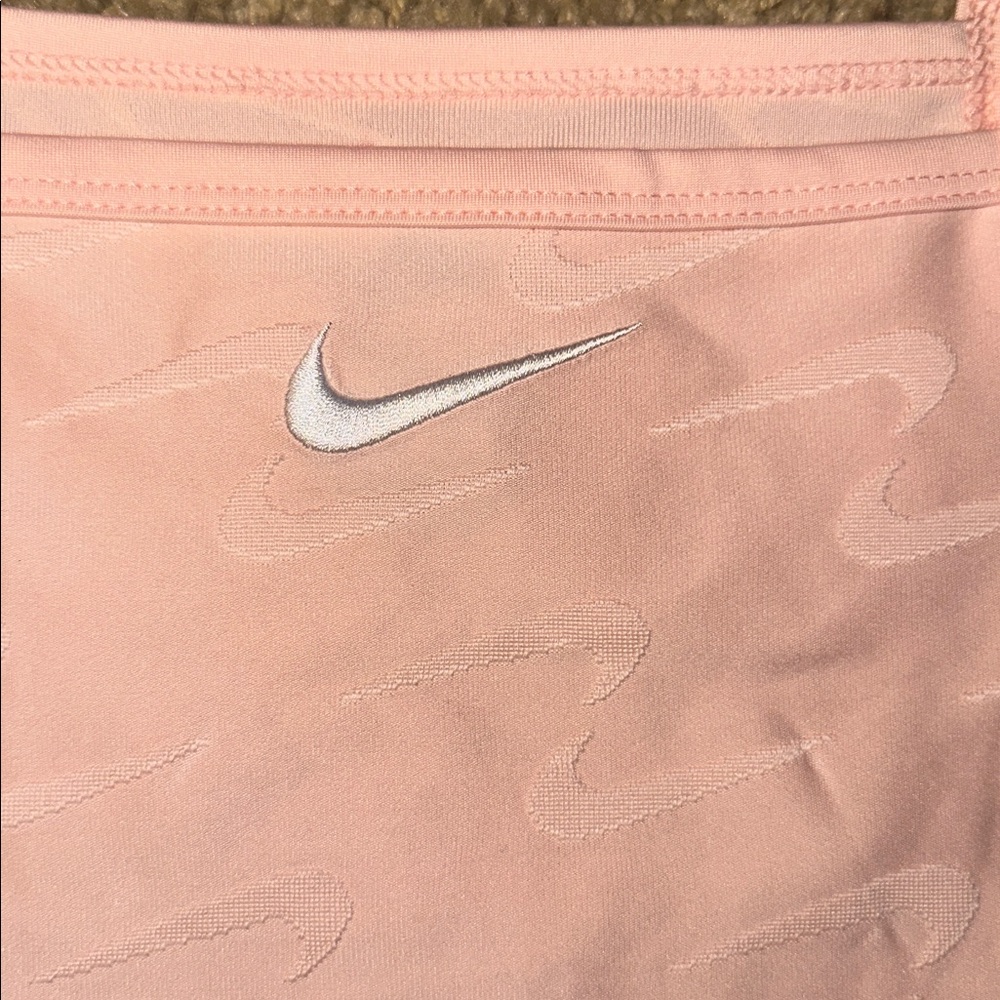 NWT Nike Swoosh Motion Echo Pink with White Swoosh Sleeveless Dress (6X) - Picture 5 of 6